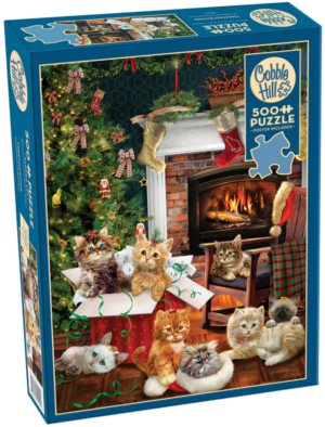 Christmas Kittens - 500 Piece Puzzle