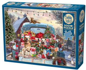 Country Truck in Winter - 500 Piece Puzzle