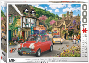 Traveling Mini Cooper - 1000 Piece Puzzle