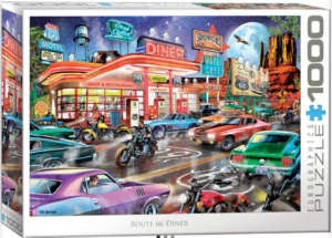 Route 66 Diner - 1000 Piece Puzzle
