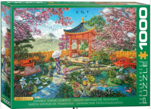 Japanese Spring Garden - 1000 Piece Puzzle