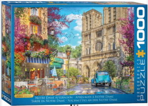 Notre Dame Afternoon - 1000 Piece Puzzle