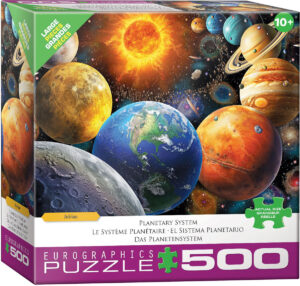 Planetary System - 500 Piece Puzzle