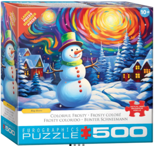 Colourful Frosty - 500 Piece Puzzle