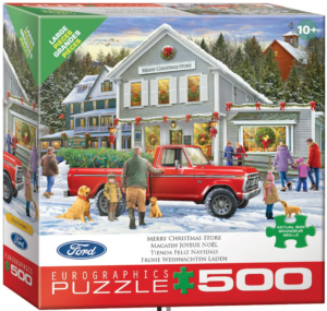 Merry Christmas Store - 500 Piece Puzzle