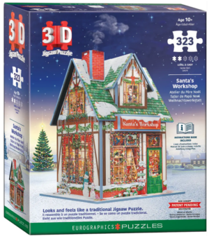 Santa's Workshop - 3D Puzzle