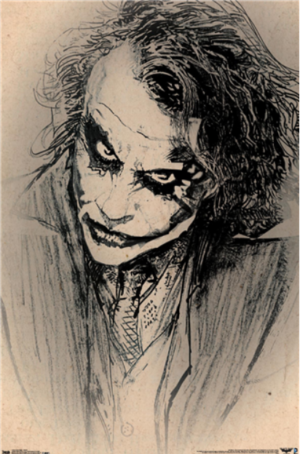 DC Comics Movie - The Dark Knight - The Joker - Sketch
