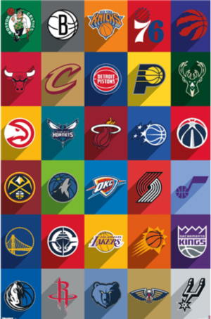 NBA League - Logos 25