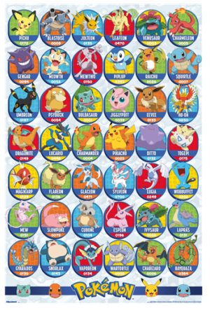 Pokémon: All-Time Favorites - Grid