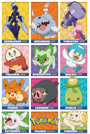 Pokémon: Paldea Region - Group