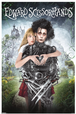 Edward Scissorhands - Heart One Sheet