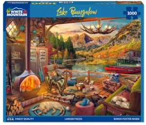 Lake Bungalow - 1000 Piece Puzzle
