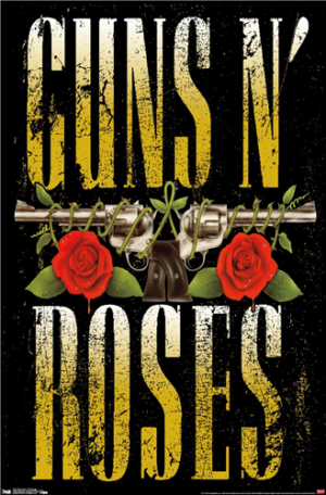 Guns N' Roses - Stacked Logo