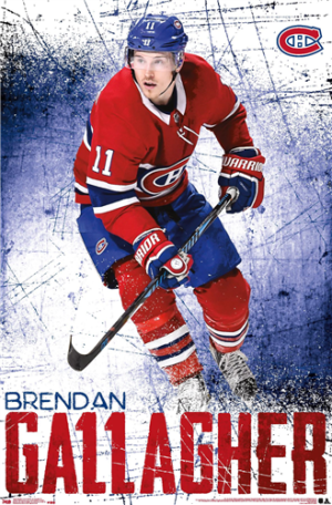NHL Montreal Canadiens - Brendan Gallagher