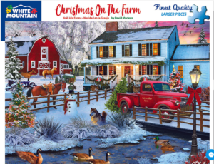Christmas on the Farm - 1000 Piece Puzzle