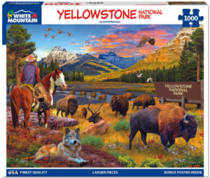 Yellowstone - 1000 Piece Puzzle
