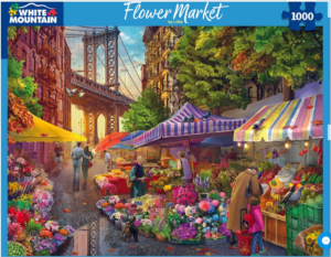 Flower Market -1000 Piece Puzzle