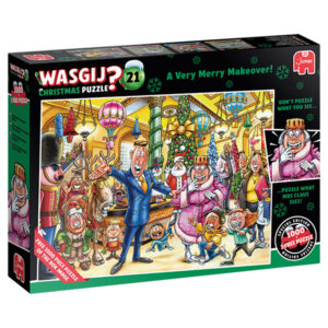 Wasgij Christmas #21, A very merry makeover 1000 Piece Mystery Puzzle