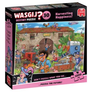 Wasgij Destiny 30, Harvesting Happiness 1000 Piece Mystery Puzzle