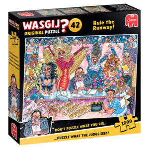 Wasgij Original #42, Rule the runway! 1000 Piece Mystery Puzzle