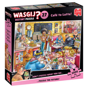 Wasgij Destiny 27, Café to Latte! 1000 Piece Mystery Puzzle