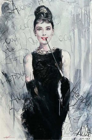 Audrey Hepburn, Breakfast at Tiffany’s Art