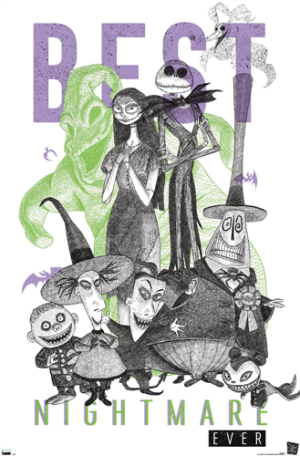 Disney Tim Burton's The Nightmare Before Christmas - Group Sketch
