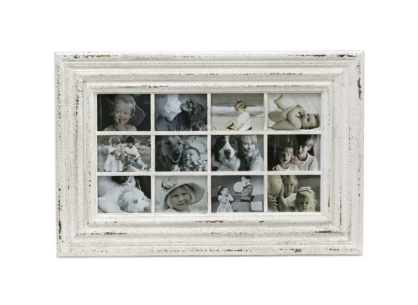 12 Opening Distressed Frame
