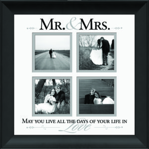 Mr & Mrs- Wedding Photo Frame